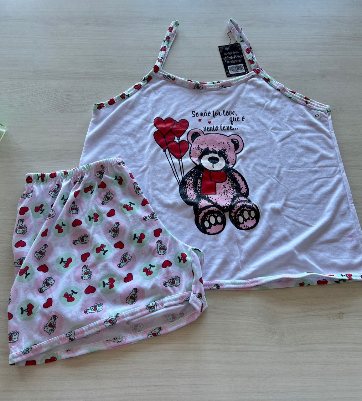 059-Short Doll em Malha PV Estampado